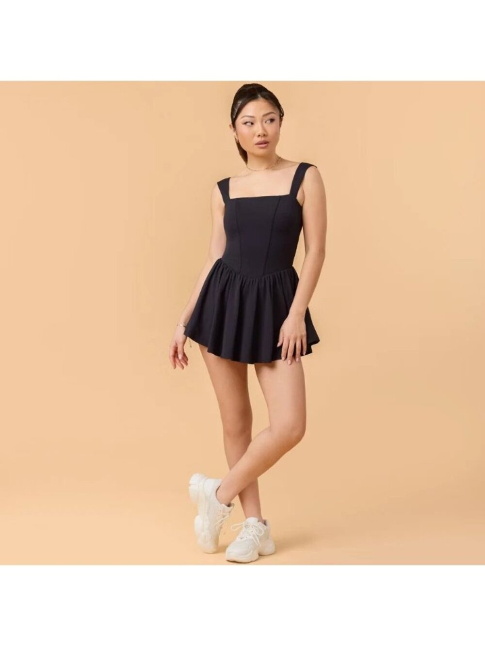 Tiered Mini Dress